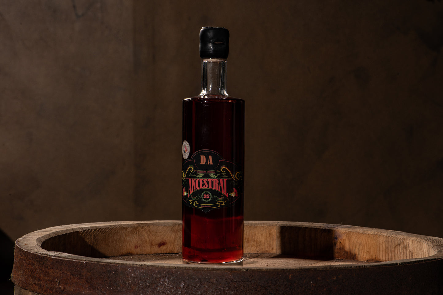 Liqueur Artisanale ANCESTRAL framboises et vanille de Madagascar 50cl - 20%