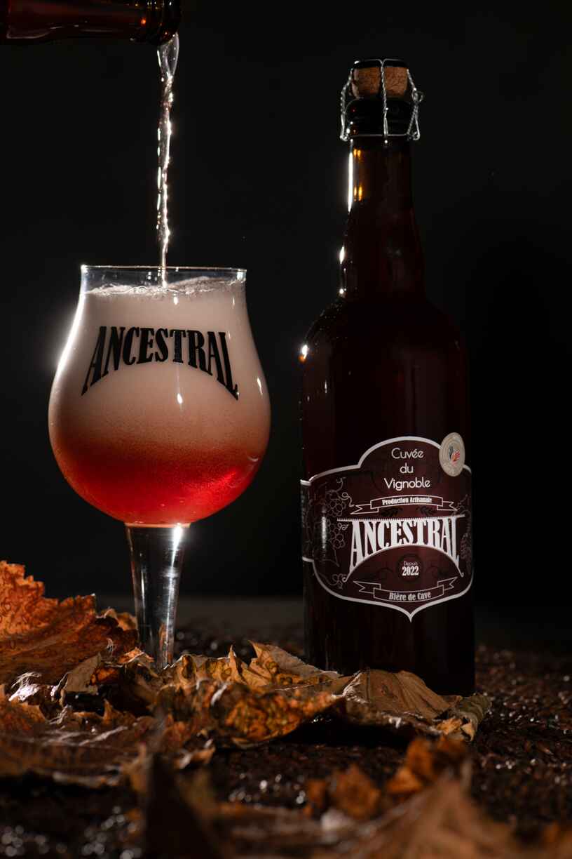 Bière Artisanale ANCESTRAL Cuvée du Vignoble. ...%