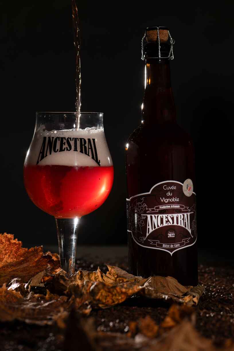 Bière Artisanale ANCESTRAL Cuvée du Vignoble. ...%