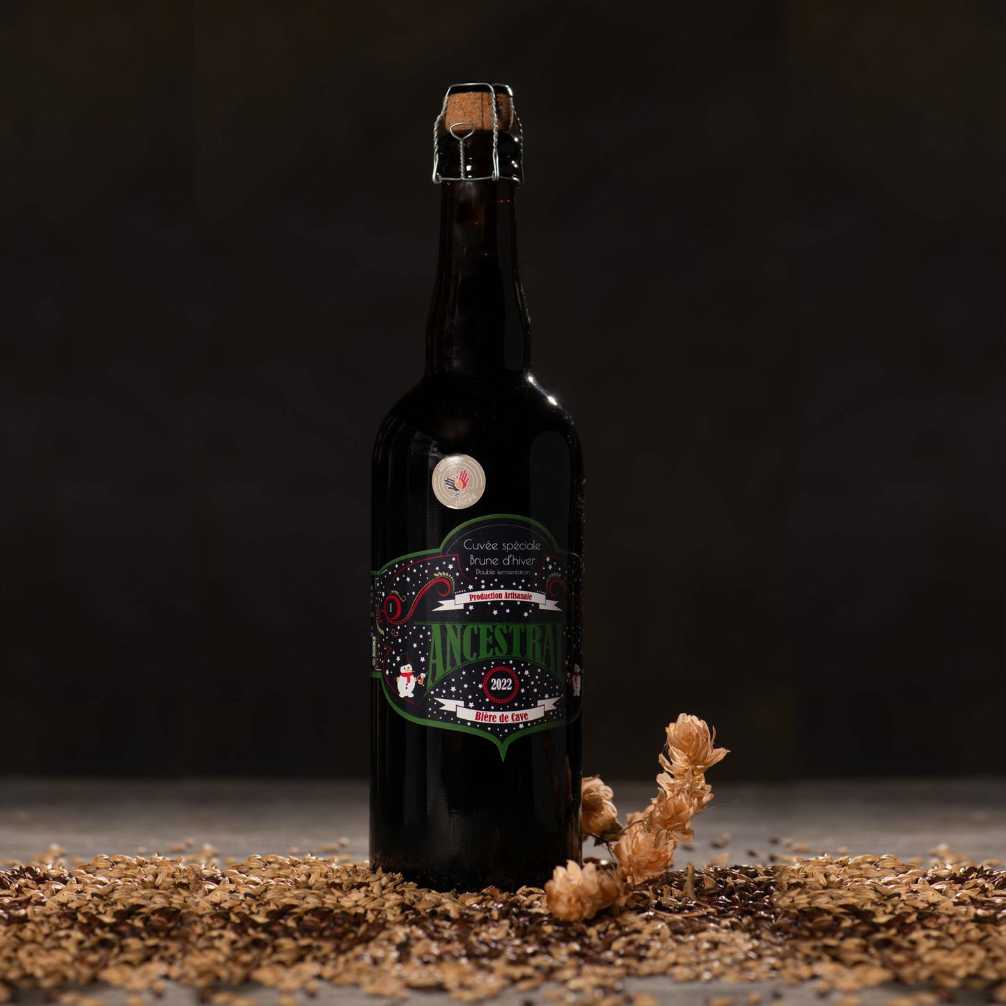 ANCESTRAL Artisanal The Winter Brown Tripel Beer75cl - 8%