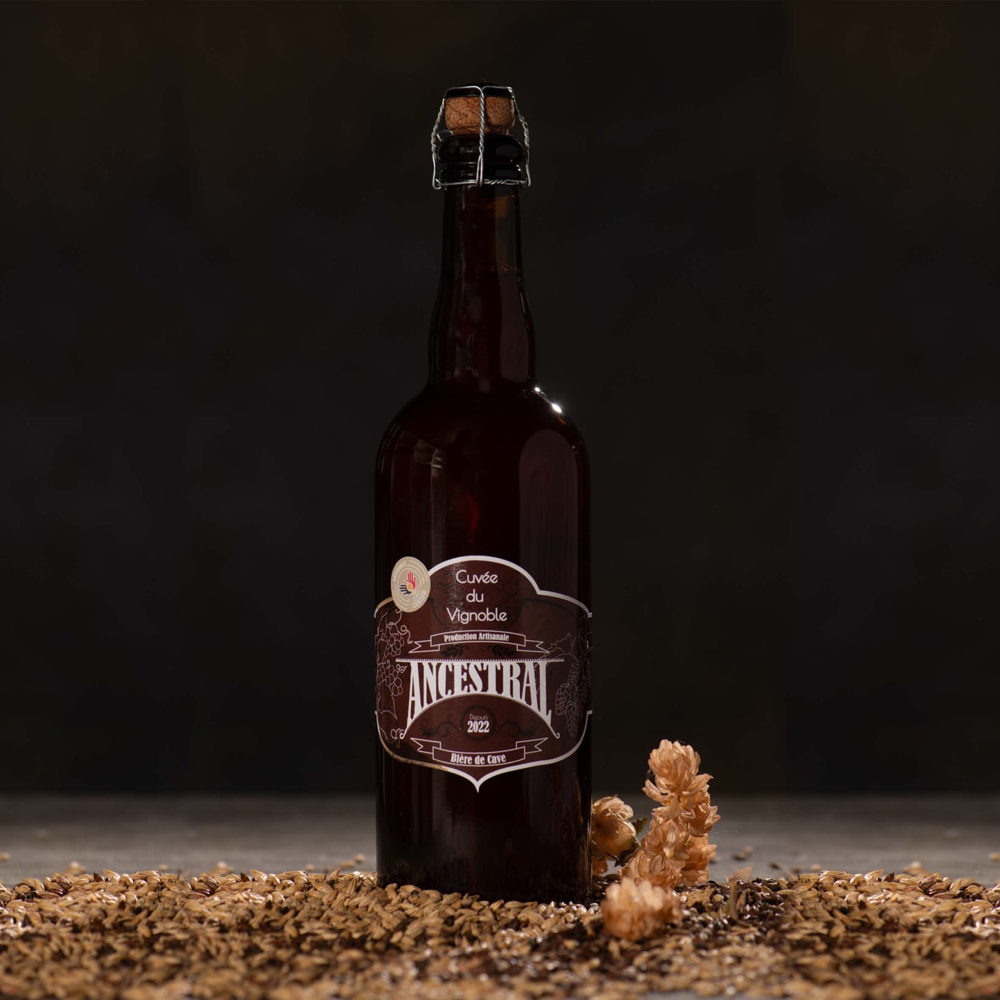 Bière Artisanale ANCESTRAL Cuvée du Vignoble. ...%