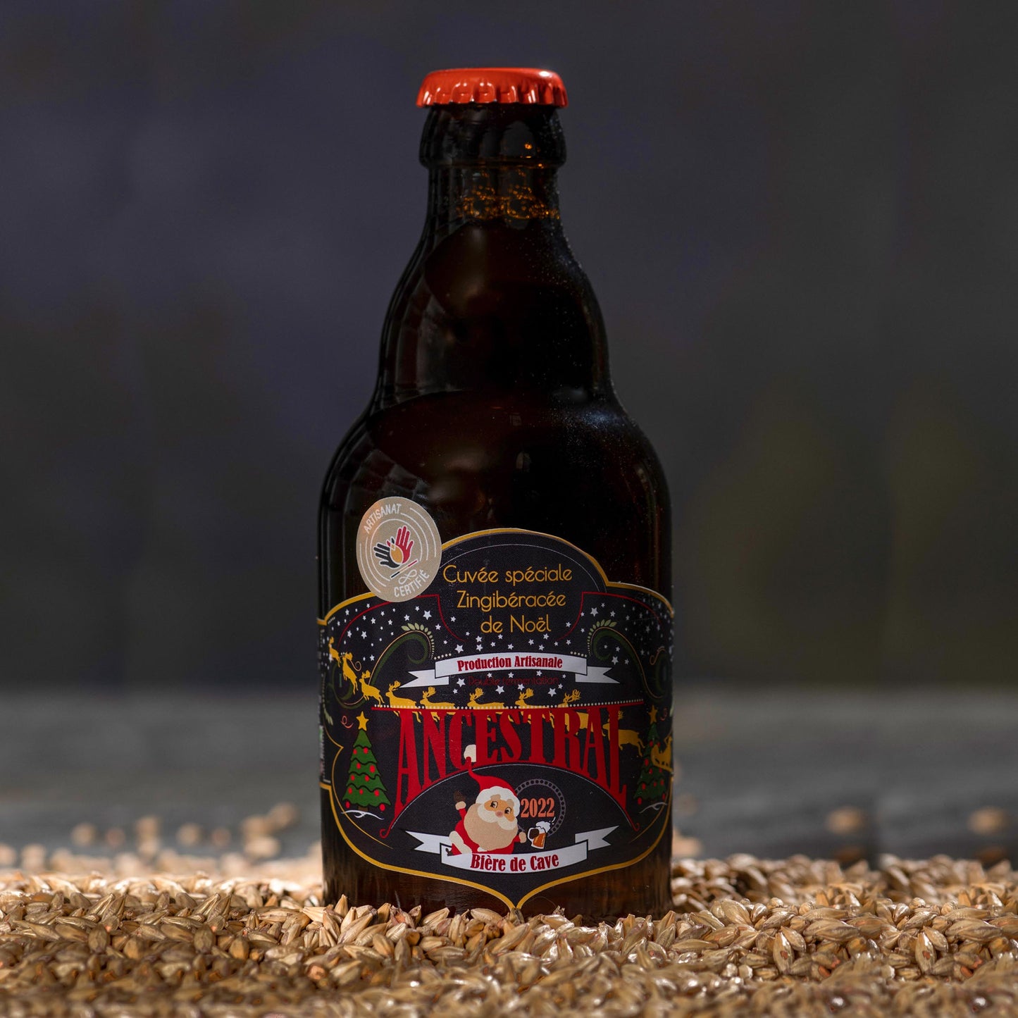 ANCESTRAL Craft Beer The Christmas Triple Zingiberacea. 75cl - 9.5%